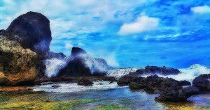 Air Terjun Asin Tanjung Jagog, sumber ig amor_ayou
