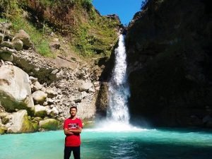 Foto Air Terjun Madu di Lombok Timur, sumber ig anas_fw