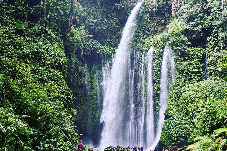 Air Terjun Sendang Gile di Lombok Utara, sumber ig chris__knauer
