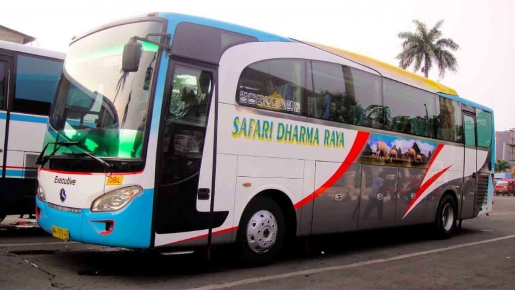 Bus Safari Dharma Raya. Sumber: www.hargatiket.net