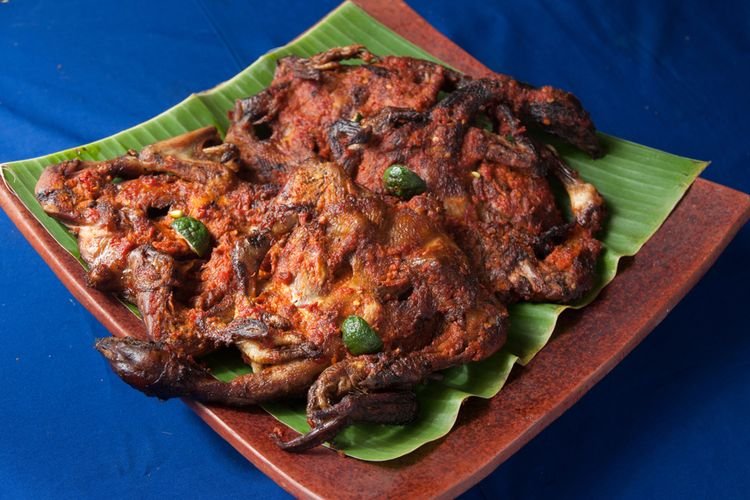 Ayam Taliwang merupakan salah satu kuliner sehat yang enak, Sumber: kompas.com