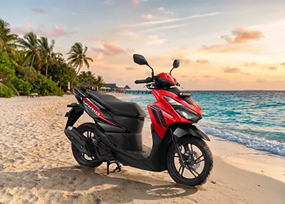 Sewa motor matic Lombok First Lombok Tour