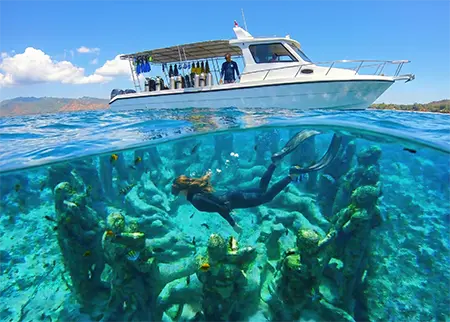 snorkeling gili meno lombok utara