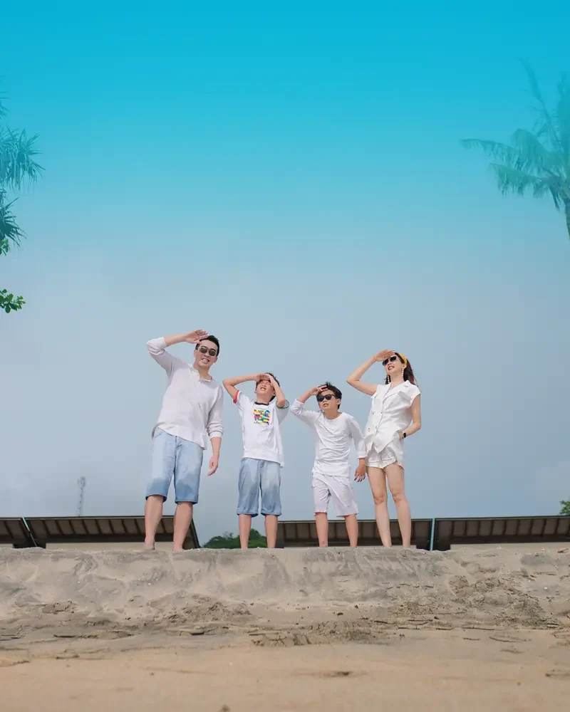 pelanggan paket tour lombok proses photo keluarga