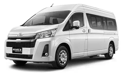 sewa hiace premio lombok murah terbaru